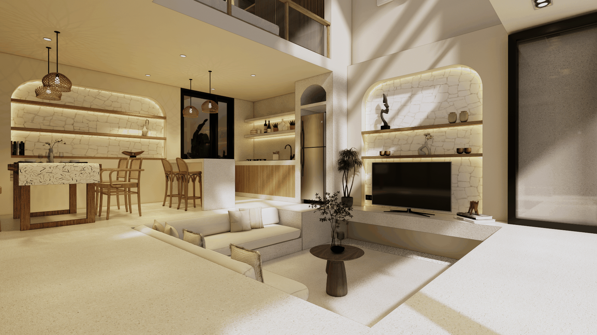 comfortable space